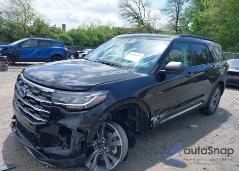 2025 Ford Explorer Active from USA, damaged, VIN 1FMUK8DH8SGB17695